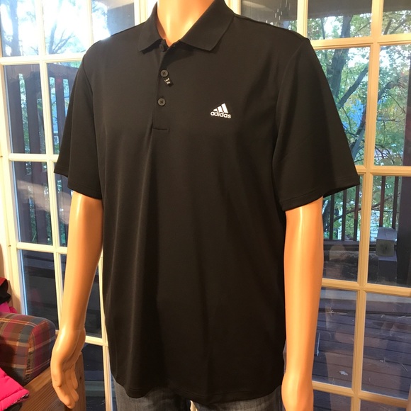 ADIDAS Adiperform Logo Polo Shirt - Picture 3 of 6